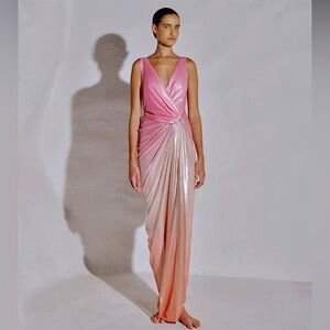 Baobab Collection Pink and Orange LIZ DRESS SOIREE